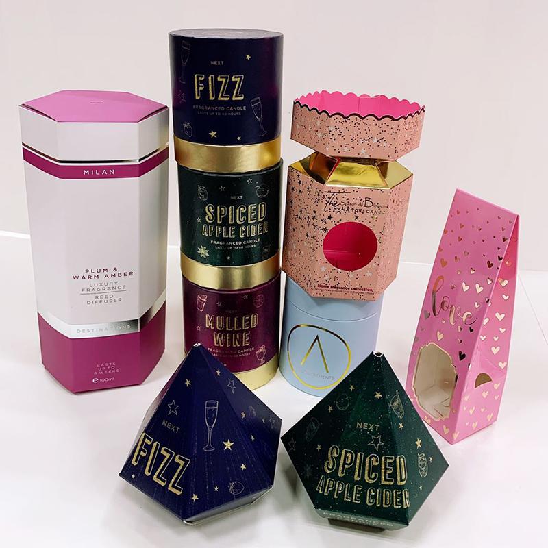 红河化妆品包装盒、异形包装盒、异形礼盒、异形纸盒定制印刷