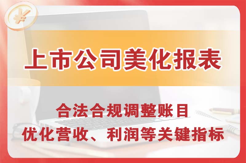 红河上市公司美化报表